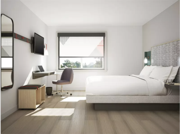 Avid Hotels Bedroom Furniture King Size Modern Hotel - Image 5